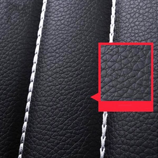 4 in 1 Universal PU Leather Four Seasons Anti-Slippery Front Seat Cover Cushion Mat Set for 2 Seat Car, For 2 Seat Car - Image 4