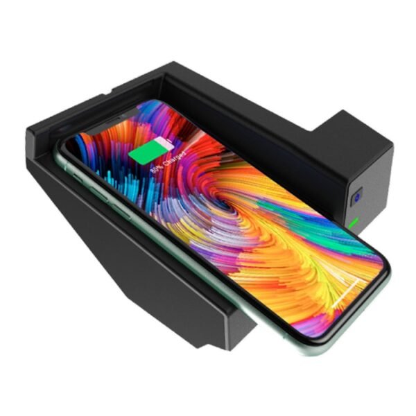 Car Qi Standard Wireless Charger 10W Quick Charging for 2015-2020 Mercedes-Benz C Class / GLC, Left Driving