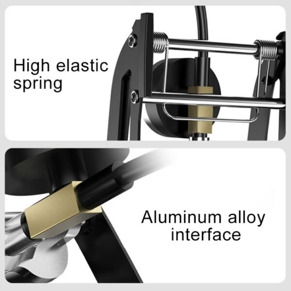 0905 Car / Motorcycle / Bicycle Portable Thicker Single Pipe Inflatable Cylinder Pedal Air Pump - Image 5