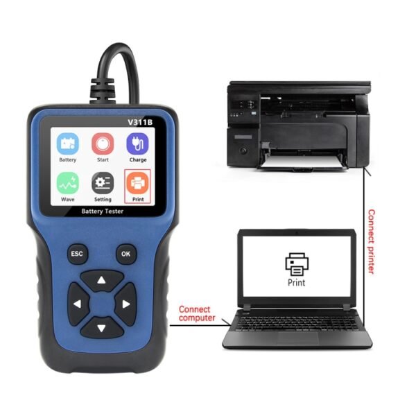 V311B Car 12V Handheld Battery Tester - Image 8