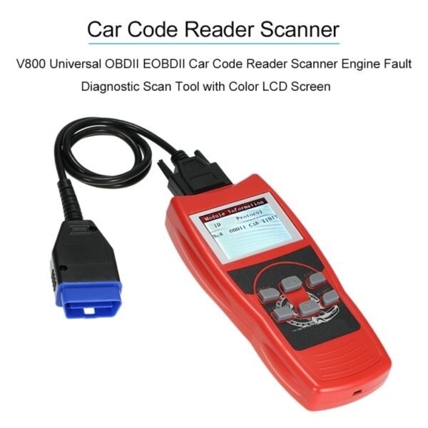 V800 Car Mini Code Reader OBD2 Fault Detector Diagnostic Tool - Image 2