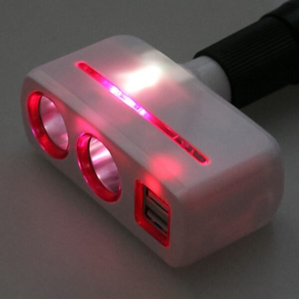 SHUNWEI SD-1918 80W 3.1A Car 2 in 1 Dual USB Charger, SD-1918 - Image 12