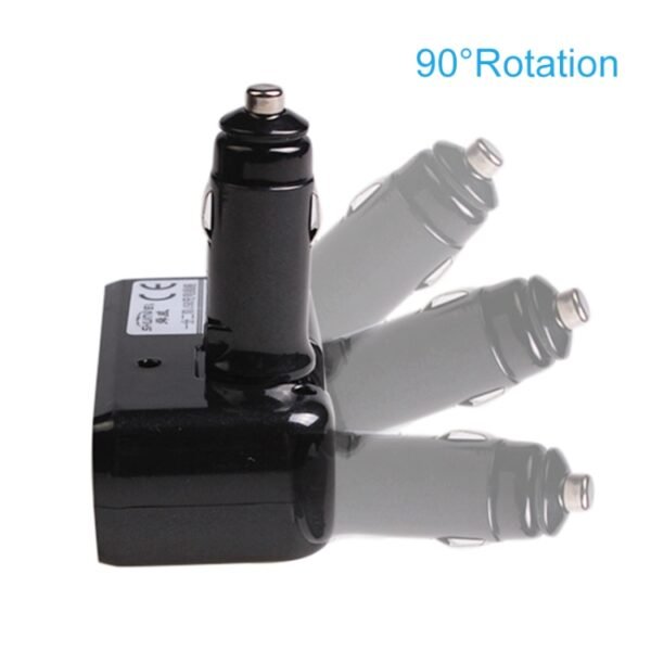 SHUNWEI SD-1918 80W 3.1A Car 2 in 1 Dual USB Charger, SD-1918 - Image 2