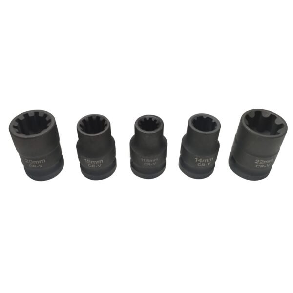 5 in 1 ZK-056 Car VAG Brake Caliper Socket Set for Volkswagen / Audi / Porsche - Image 2