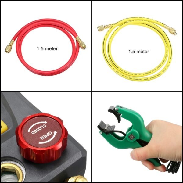 DUOYI DY517A Car Air Conditioning Diagnostic Instrument Temperature Monitor Fluoride Meter - Image 5