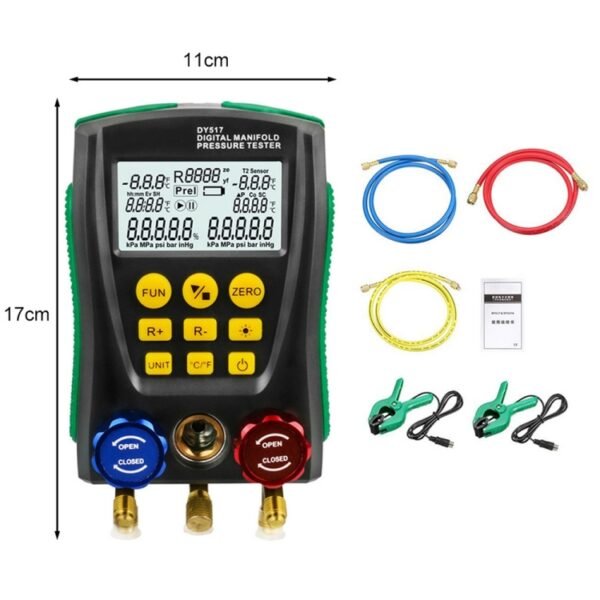 DUOYI DY517A Car Air Conditioning Diagnostic Instrument Temperature Monitor Fluoride Meter - Image 6
