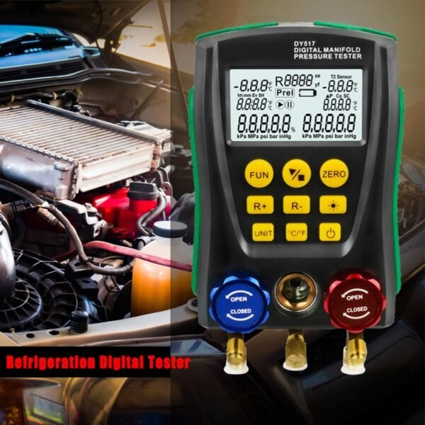 DUOYI DY517A Car Air Conditioning Diagnostic Instrument Temperature Monitor Fluoride Meter - Image 8
