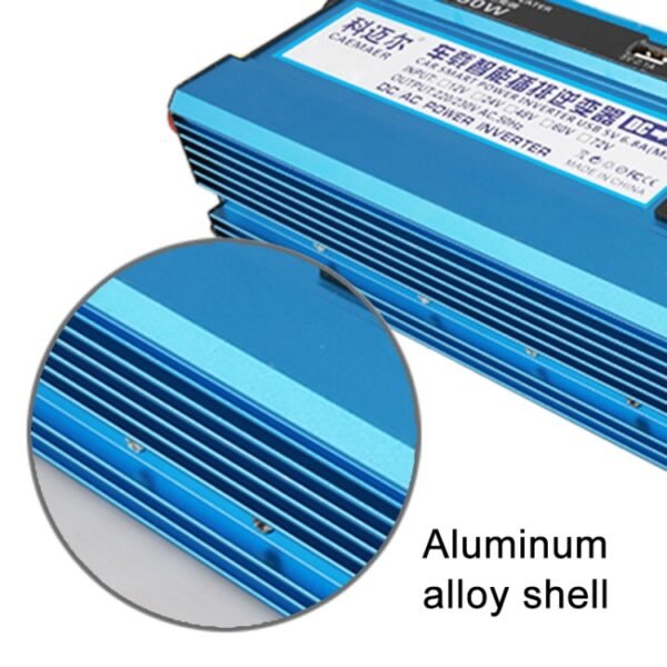 Carmaer 12V to 220V 1200W Double Cigarette Lighter Car Double Digital Display Inverter Household Power Converter - Image 4