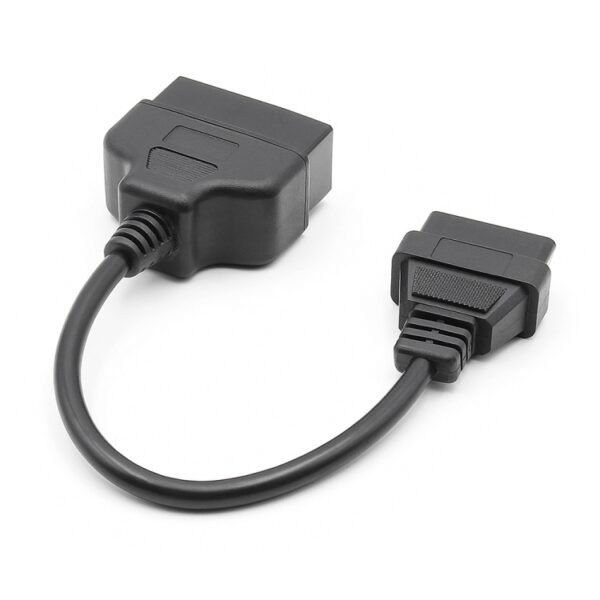 22Pin to 16Pin Car OBD2 Conversion Cable OBDII Diagnostic Adapter Cable for Toyota - Image 3