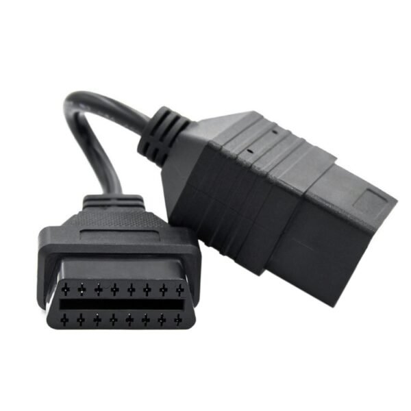 17Pin to 16Pin Car OBD2 Conversion Cable OBDII Diagnostic Adapter Cable for Toyota - Image 3