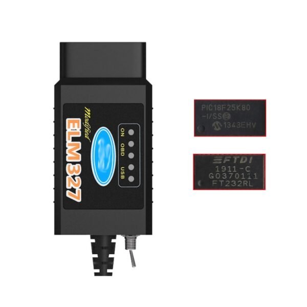 OBD ELM327 V1.5 USB Car Fault Diagnostic Cable with Switch, ELM327 V1.5 with Switch (Black), ELM327 V1.5 with Switch (Orange) - Image 4
