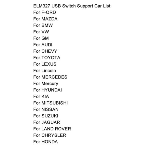 OBD ELM327 V1.5 USB Car Fault Diagnostic Cable with Switch, ELM327 V1.5 with Switch (Black), ELM327 V1.5 with Switch (Orange) - Image 3