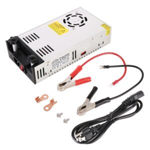S-600-12 DC12V 600W 50A DIY Regulated DC Switching Power Supply Power Step-down Transformer with Clip, US Plug