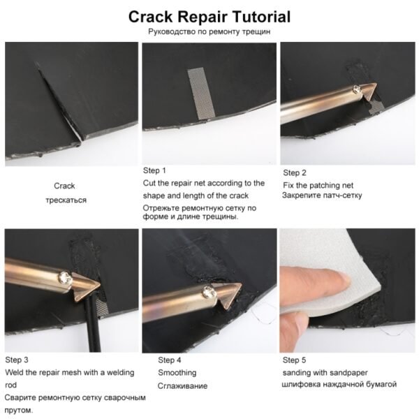 80W Electric Soldering Iron Plastic Welding Machine Car Bumper Repair Plier, US Plug - Image 4