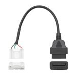 Car OBD2 20 Pin Detection Adapter Diagnostic Cable for Tesla Model X / S