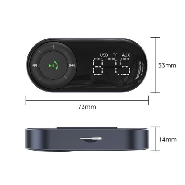Car Bluetooth 5.2 Audio Receiver Support Wireless Calling - Image 3