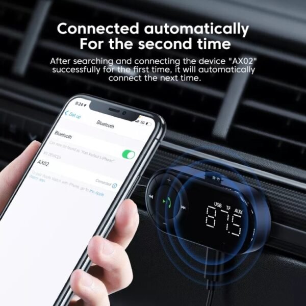 Car Bluetooth 5.2 Audio Receiver Support Wireless Calling - Image 5