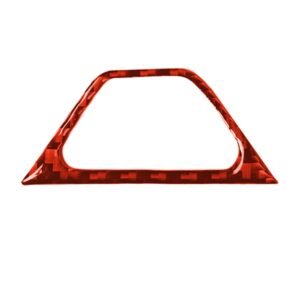 Car Carbon Fiber Warning Light Decorative Sticker for Chevrolet Camaro 2017-2019, Left and Right Drive Universal, Warning Light
