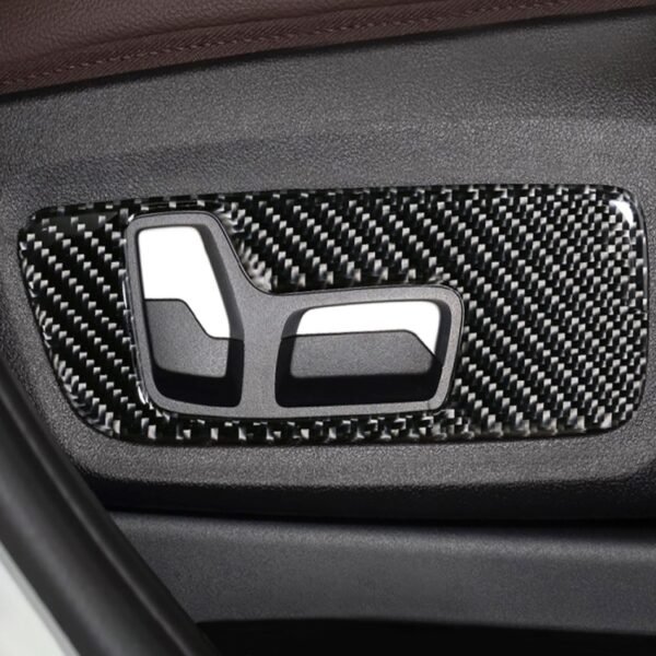 Car Carbon Fiber M High Performance Door Handle D Decorative Sticker for BMW G01 X3 2018-2020 / G02 X4 2019-2020, Left and Right Drive Universal