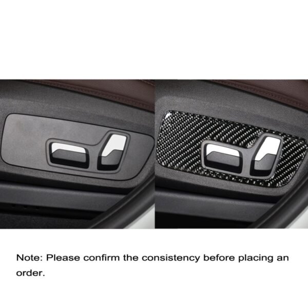 Car Carbon Fiber M High Performance Door Handle D Decorative Sticker for BMW G01 X3 2018-2020 / G02 X4 2019-2020, Left and Right Drive Universal
