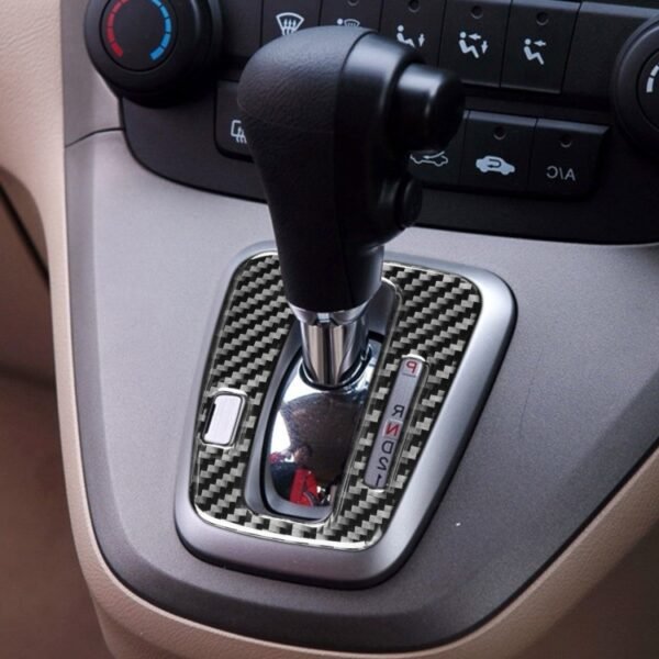 Carbon Fiber Car Gear Indicator Frame Decorative Sticker for Honda CRV 2007-2011,Right Drive - Image 5