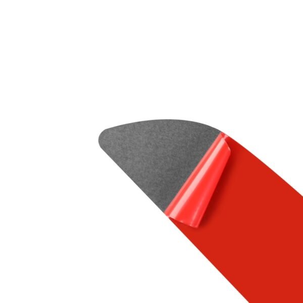 Carbon Fiber Car Co-pilot Trim Red Edge with Hole Decorative Sticker for Audi Q3 2013-2018,Left Drive