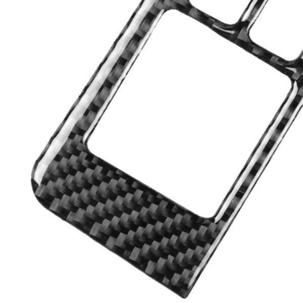 2 PCS Car Carbon Fiber Window Lift Defogger Button Decorative Sticker for Nissan GTR R35 2008-2016, Right Drive - Image 3