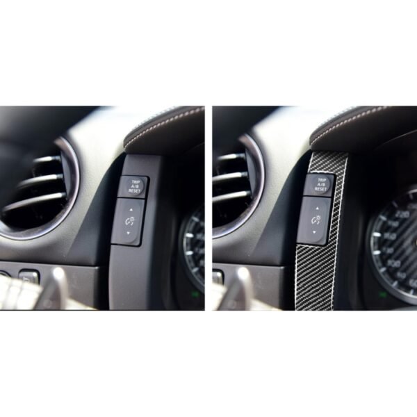 2 PCS Car Carbon Fiber Speedometer Decorative Sticker for Nissan GTR R35 2008-2016, Left and Right Drive Universal - Image 8