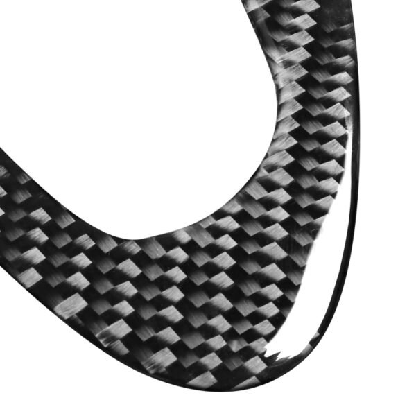 2 PCS Car Carbon Fiber Door Handle Decorative Sticker for Mazda RX8 2004-2008, Left and Right Drive Universal