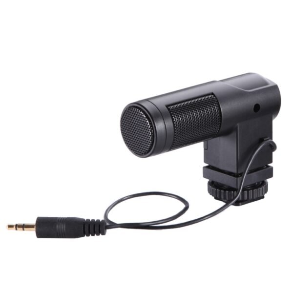 BOYA BY-V01 Stereo X/Y Condenser Microphone with Integrated Shock Mount Cold-shoe Mount & Windshield for Smartphones, DSLR Cameras and Video Cameras, BY-V01 - Image 3