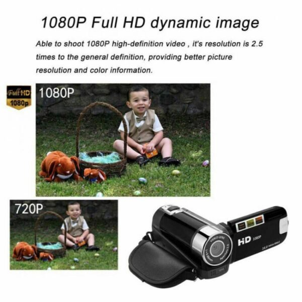 16X Digital Zoom HD 16 Million Pixel Home Travel DV Camera, EU Plug, EU Plug - Image 6