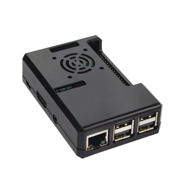 ABS Protective Shell Case with Cooling Fan Hole for Raspberry pi 3 - Image 5