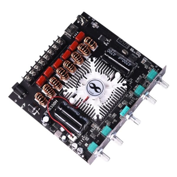 220W 12V 24V Power Bluetooth Wireless TP3251 Stereo Audio Amplifier Board Treble and Bass Control Subwoofer - Image 2