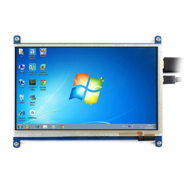 WAVESHARE 7 Inch HDMI LCD (B) 800×480 Touch Screen  for Raspberry Pi - Image 4