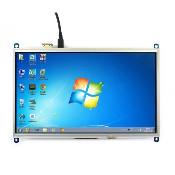 WAVESHARE 10.1inch Resistive Touch Screen LCD, HDMI interface, Designed for Raspberry Pi - Image 4