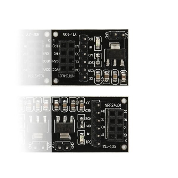 2 PCS NRF24L01 + Wireless Module Socket Adapter Plate Board - Image 2