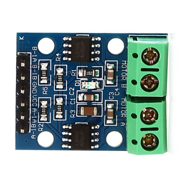 LDTR - WG0003 L9110S H-bridge Stepper Motor Dual DC Motor Driver Controller Board - Image 3