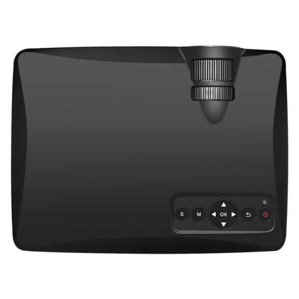 LY-40 1800 Lumens 1280 x 800 Home Theater LED Projector with Remote Control, EU Plug, LY-40 EU Plug