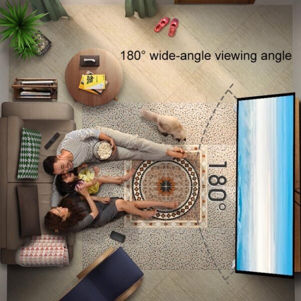 Outdoor Bracket Folding Polyester Projector Film Curtain, Size: 100 inch (16:9)