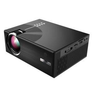 Cheerlux C7 1800 Lumens 800 x 480 720P 1080P HD Smart Projector, Support HDMI / USB / VGA / AV / SD, C7