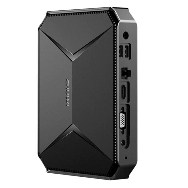 CHIWI HeroBox Mini PC, Windows 11, Intel Celeron N100 Quad Core up to 2.8 GHz, 8GB+256GB, Support VGA, HDMI, HeroBox