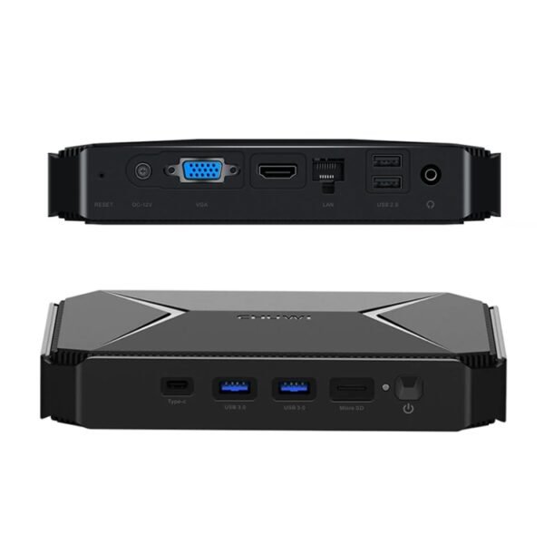 CHIWI HeroBox Mini PC, Windows 11, Intel Celeron N100 Quad Core up to 2.8 GHz, 8GB+256GB, Support VGA, HDMI, HeroBox