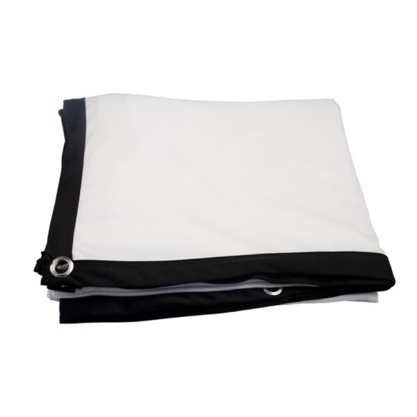 Folding Milk Silk Polyester Projector Film Curtain, 60 inch (16:9) Projection Area: 133 x 75cm, 60 inch (4:3) Projection Area: 120 x 90cm, 72 inch (16:9) Projection Area: 159 x 90cm, 72 inch (4:3) Projection Area: 146 x 110cm...