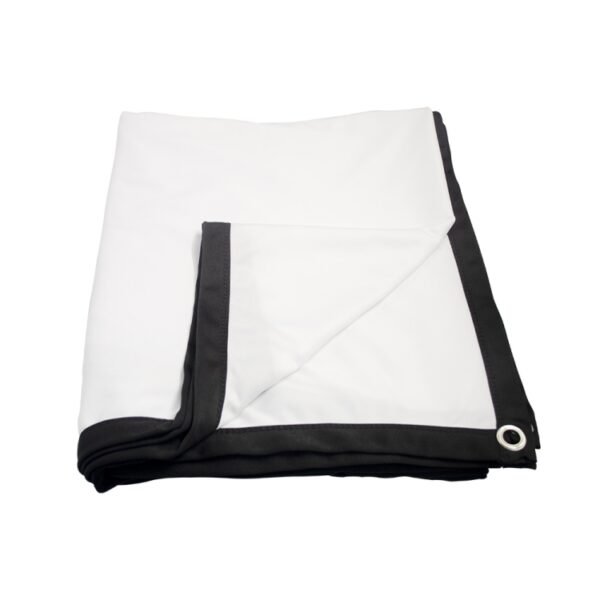 Folding Milk Silk Polyester Projector Film Curtain, 60 inch (16:9) Projection Area: 133 x 75cm, 60 inch (4:3) Projection Area: 120 x 90cm, 72 inch (16:9) Projection Area: 159 x 90cm, 72 inch (4:3) Projection Area: 146 x 110cm...