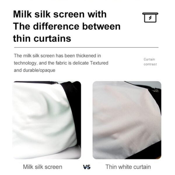 Folding Milk Silk Polyester Projector Film Curtain, 60 inch (16:9) Projection Area: 133 x 75cm, 60 inch (4:3) Projection Area: 120 x 90cm, 72 inch (16:9) Projection Area: 159 x 90cm, 72 inch (4:3) Projection Area: 146 x 110cm...
