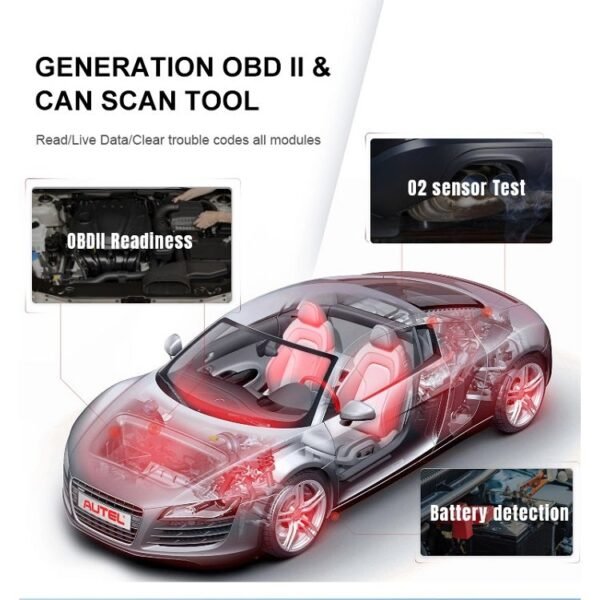 KONNWEI KW860 Car 2.8 inch TFT Color Screen Battery Tester Support 8 Languages / I Key Analysis Function - Image 10