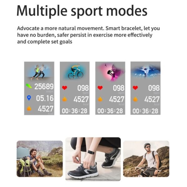 X4 1.14 inch HD Screen Bluetooth Earphone Smart Bracelet, Support Sleep Monitoring / Body Temperature Monitoring / Heart Rate Monitoring - Image 14