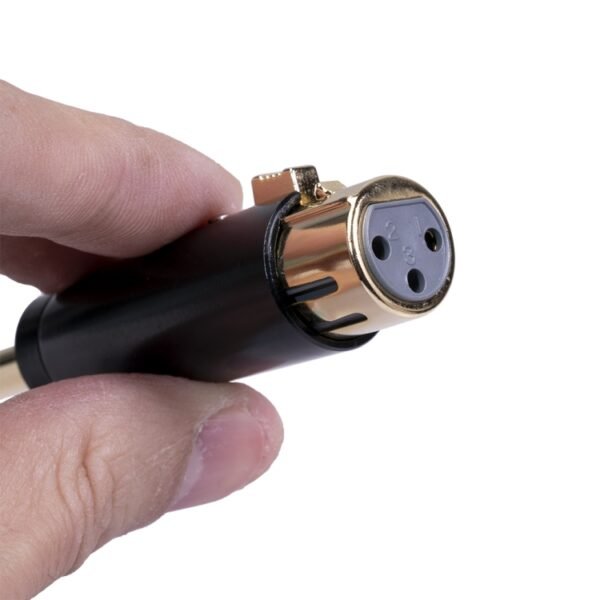 LZ1165G 6.35mm Stereo Male to XRL Female Audio Adapter Microphone Stereo Speaker Connector - Image 4