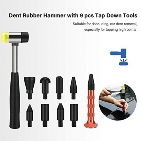 Q1 23 in 1 Car Paintless Dent Repair Hail Remover Hooks Rods Kit - Image 4
