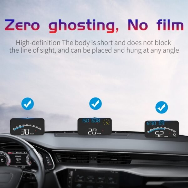 G10 5.5 inch Car HUD GPS Head Up Display Speedometer Odometer LED Windscreen Projector - Image 5